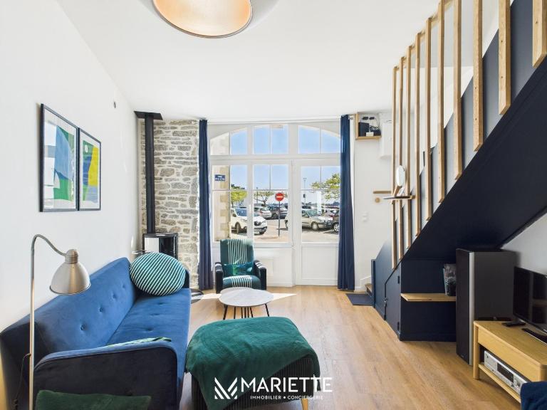 -COTTEN-grand duplex vue mer au coeur de Concarneau - Ferienwohnung Concarneau