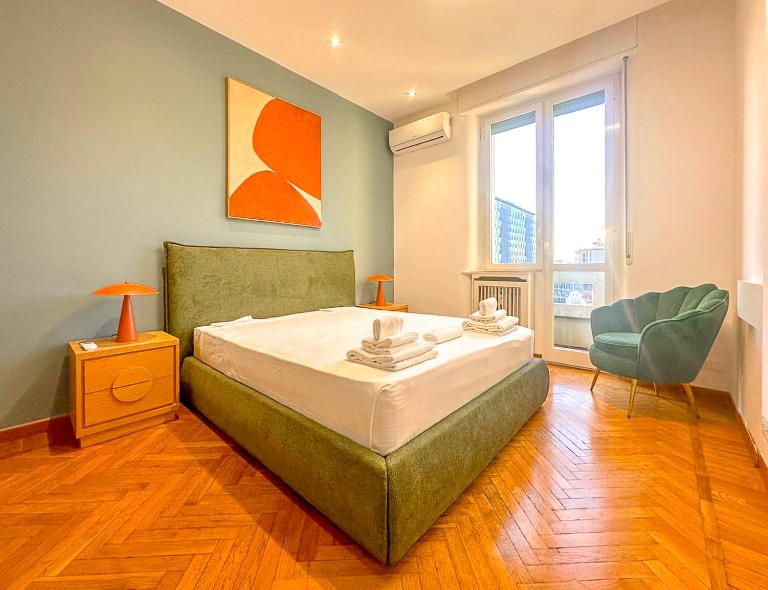 Largo De Benedetti- Panoramic City view - Ferienwohnung Mailand