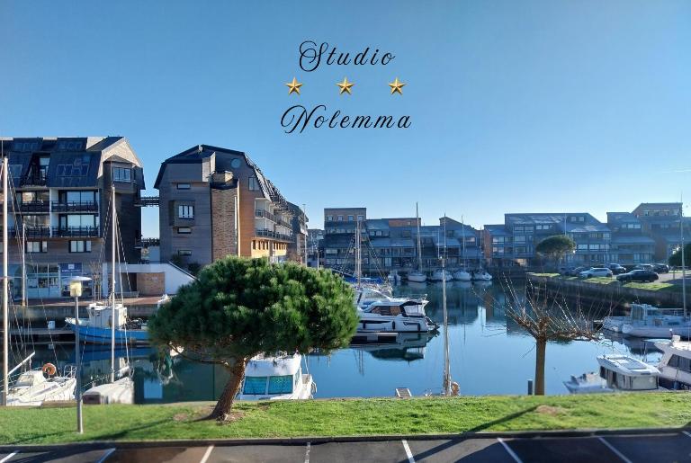 Studio NOLEMMA - vue marina, proche plage et parking - Chambres d'hôtes Deauville
