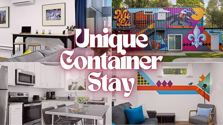 Modern 1BR NuLu Container Ground Level Bourbon - Ferienwohnung Louisville