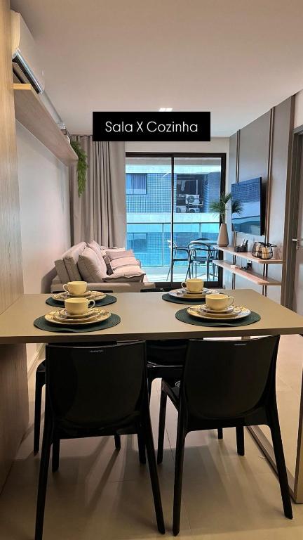 Apartamento Alto padrão, Novo e Confortável com Vista para o Mar - B&B Maceió