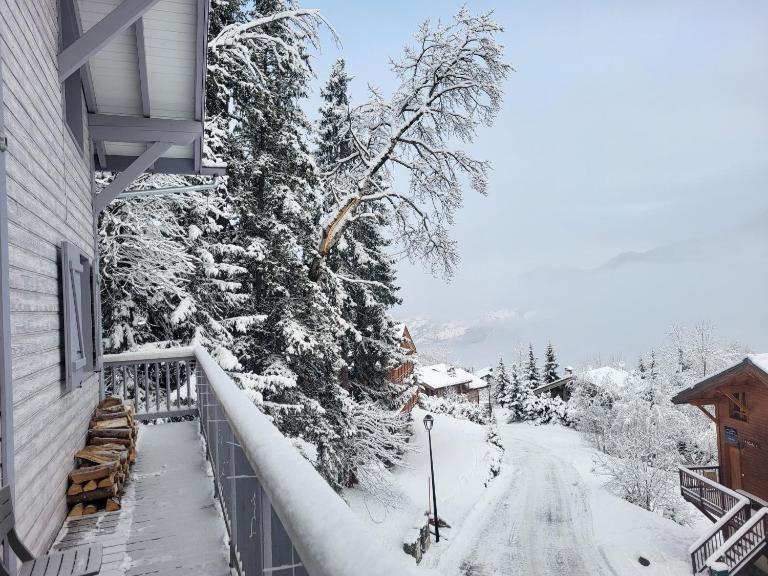 Chalet Courchevel La Tania - 14 personnes - 7 chambres 7 salles de bains - 40 m des pistes - Bed and Breakfast Courchevel 1550