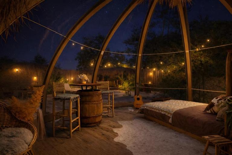 BOHO LODGE - Nuit insolite - Romantique & Spa - Bed and Breakfast Lagnieu