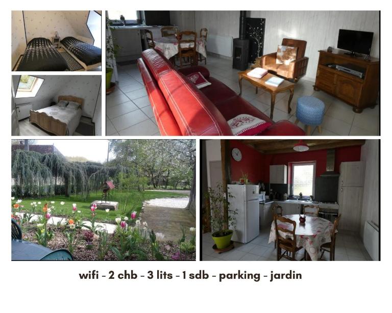 Jolie maison de vacances Gîte des Ecureuils - B&B Buzançais