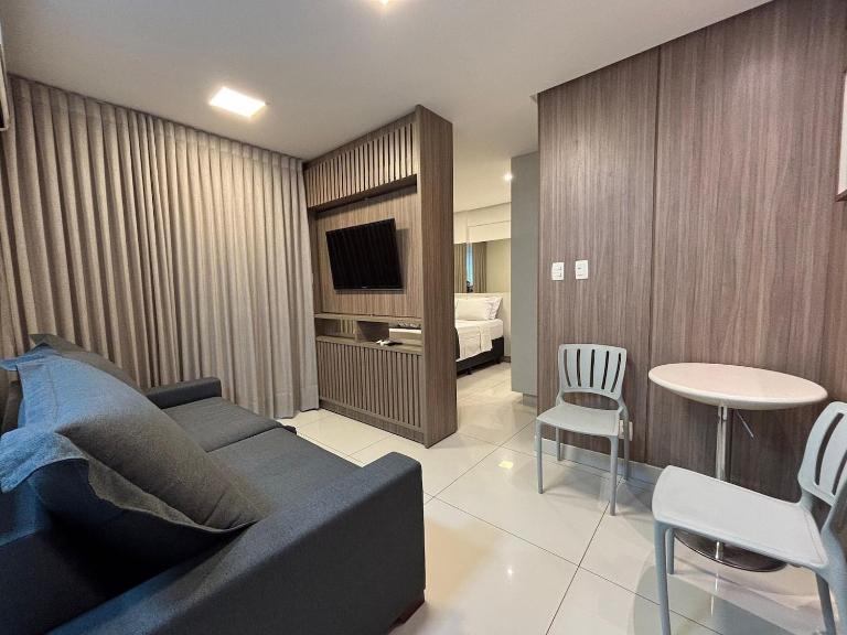 Apart St Bueno Ar, Cozinha, Garagem Próx Órion - B&B Goiânia