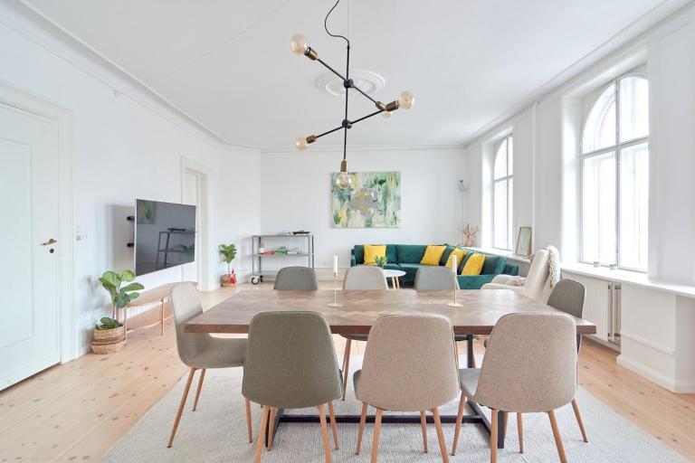 Spacious 3-bedroom apartment near Kings Garden - B&B Copenhague
