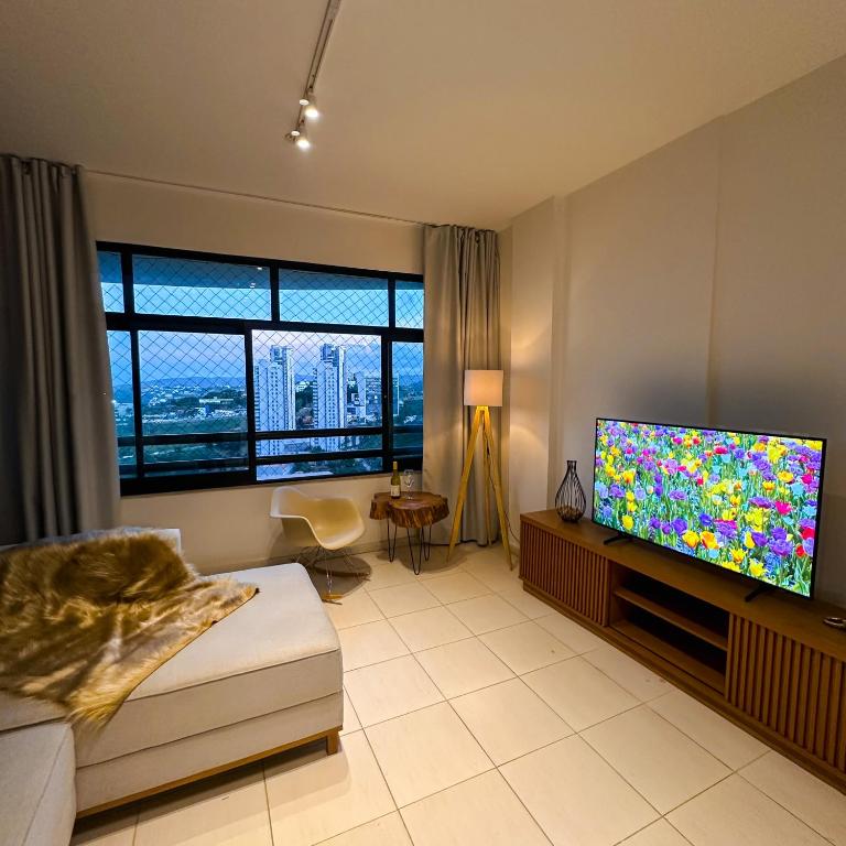 Apê Turquesa I Vista incrível Vila da Serra MaterDei Biocor Nova Lima - B&B Nova Lima