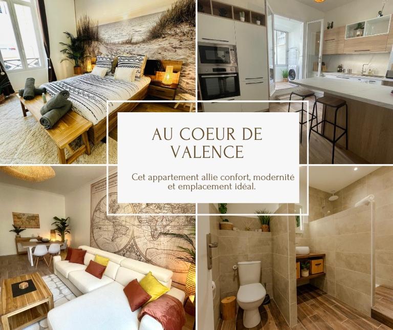 L'échappée Chic, Coeur de Valence, Wifi, Proche gare - B&B Valence