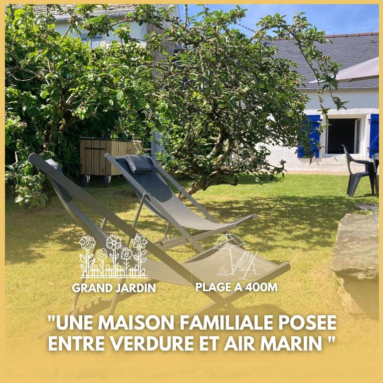 Maison cosy à 400m de la plage - Bed and Breakfast Locquirec