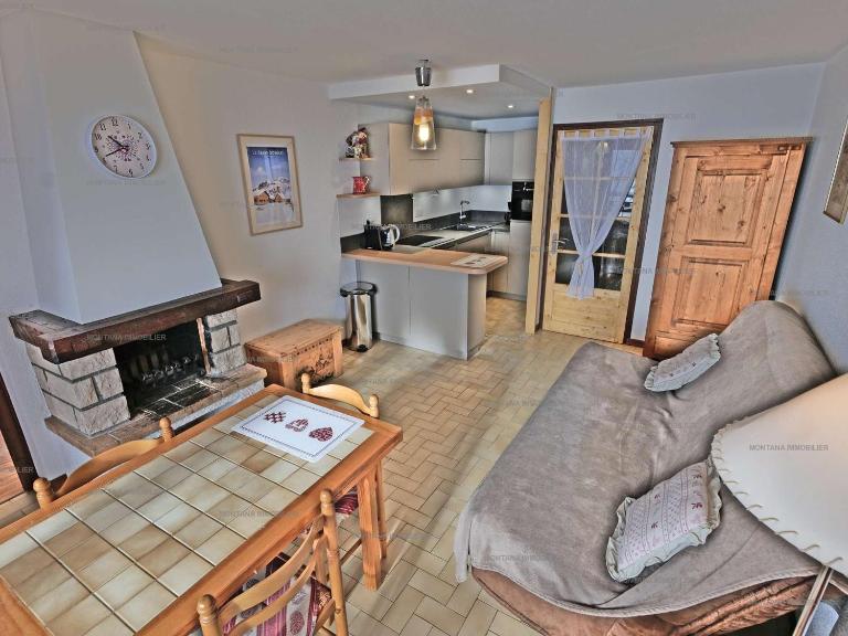 Confortable 2 pièces pour 5 personnes avec parking privé - FR-1-458-246 - Ferienwohnung Le Grand-Bornand