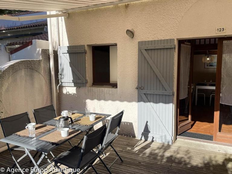 Charmante maison rénovée T2 bis 4 pers avec terrasse à La Palmyre - FR-1-705-17 - Ferienwohnung La Palmyre
