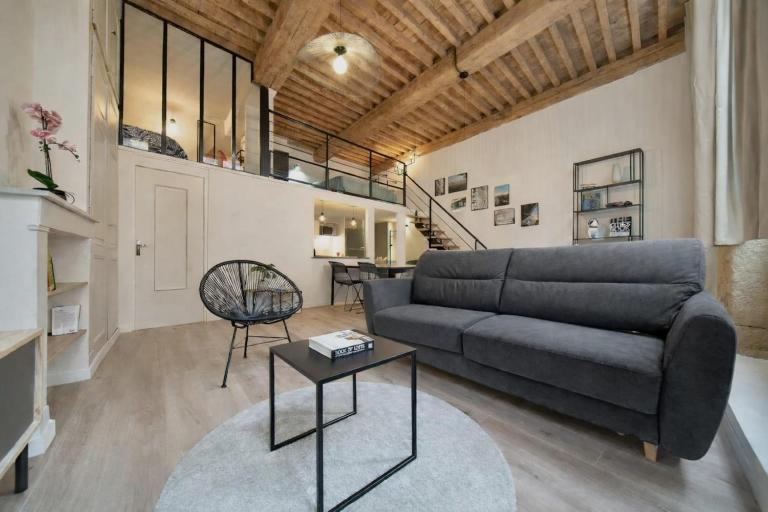 Appartement Canut Charme lyonnais à la Croix-Rousse - Chambres d'hôtes Lyon
