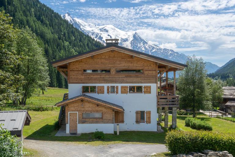 Le 111 - Chalet 4CH Calme Vue Pano 5mn Grands Montets - B&B Chamonix-Mont-Blanc