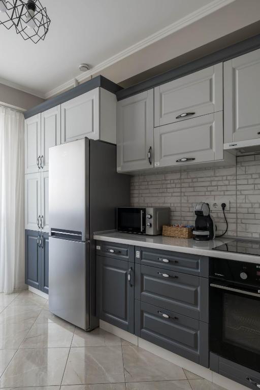 1,5 BR- Balcony, Netflix, Nespresso, AC, Walk-to-Mall - GrandStay md - B&B Chișinău