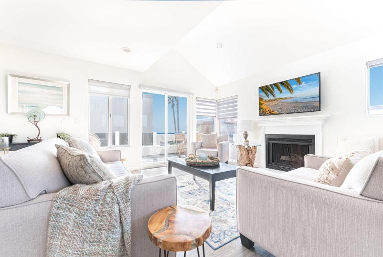 Luxury 4Br W Ac, Rooftop Deck, And Stunning Ocean Views By Beachview Rentals - B&B Newport Beach