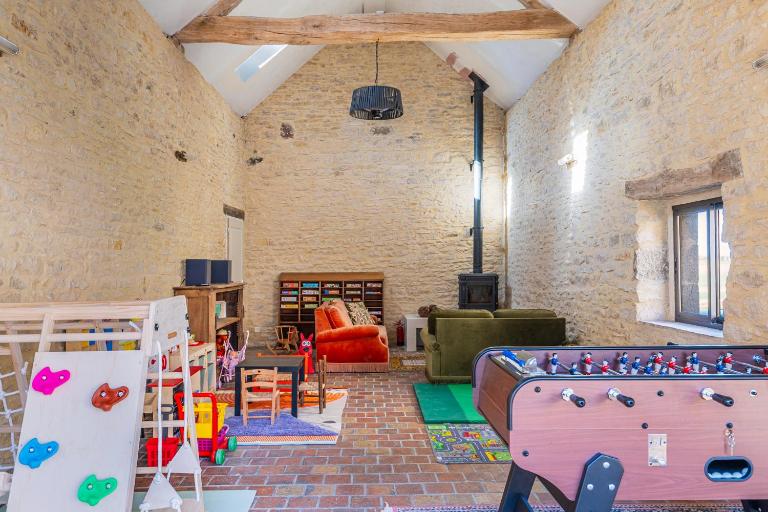 La Garencière - Gîtes, salle de jeux, piscine et animaux - Ferienwohnung Champfleur
