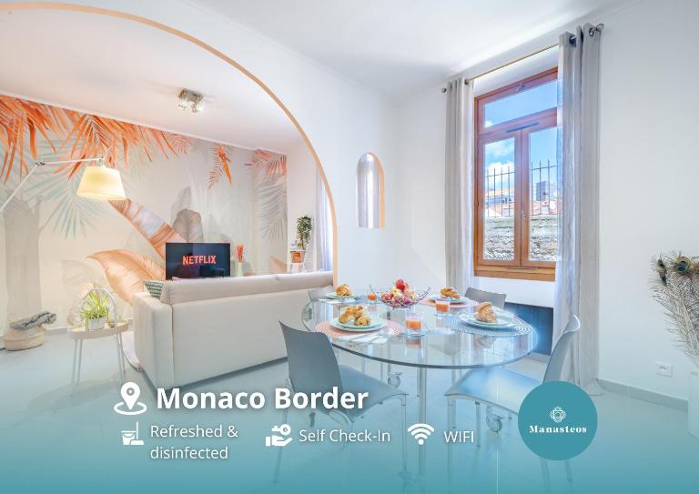 5mn Monaco - Charmant 2 pièces rénové - EY - Bed and Breakfast Beausoleil