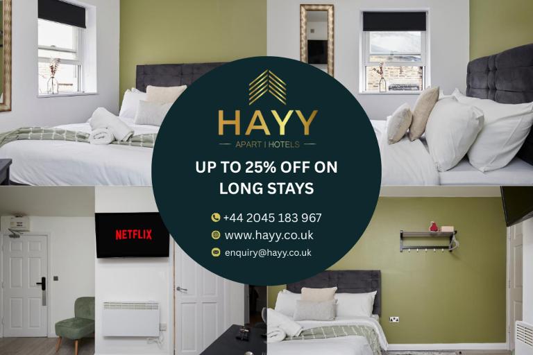 Hayy Vibrant Studios Queensgate - B&B Huddersfield