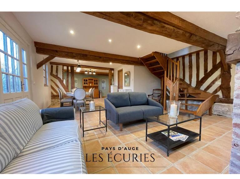 Les écuries à 12 mn de Cabourg - Chambres d'hôtes Goustranville