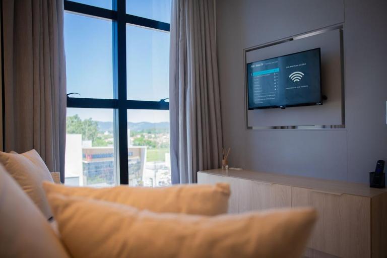 Studio Completo Perto Hospital e Shopping - Chambres d'hôtes Tubarão