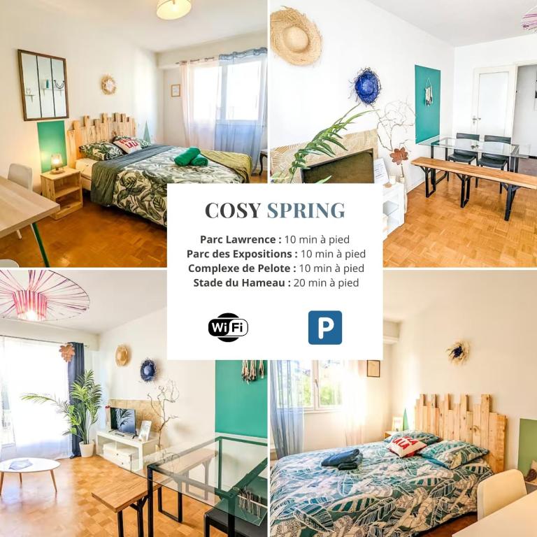 Cozy jolie Spring - T3 - Verdun - Free parking - Chambres d'hôtes Pau