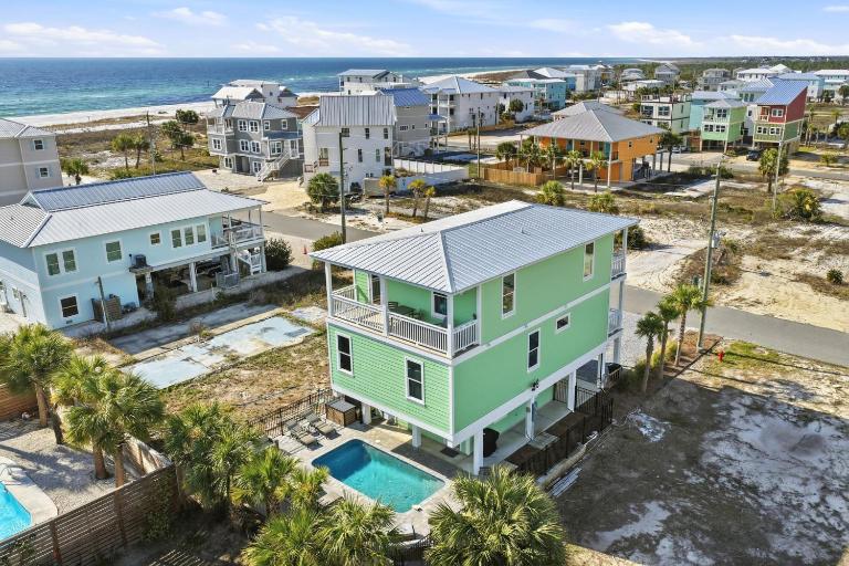 Beach House - Private Pool - The Minty Pearl by Panhandle Getaways - Ferienwohnung Mexico Beach