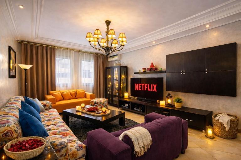 Chic-Top Amenity &Located in the center - 2 Bedrooms Apartment - B&B Tangier