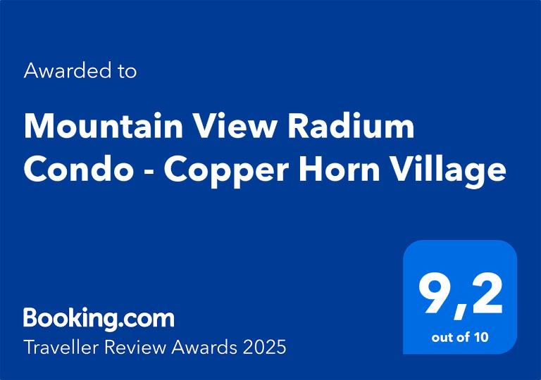 Mountain View Radium Condo - Copper Horn Village - B&B Radium Hot Springs