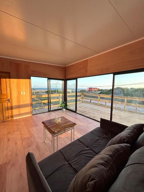 Casa frente al mar con piscina climatizada privada - Punta del Diablo - Ferienwohnung Punta del Diablo