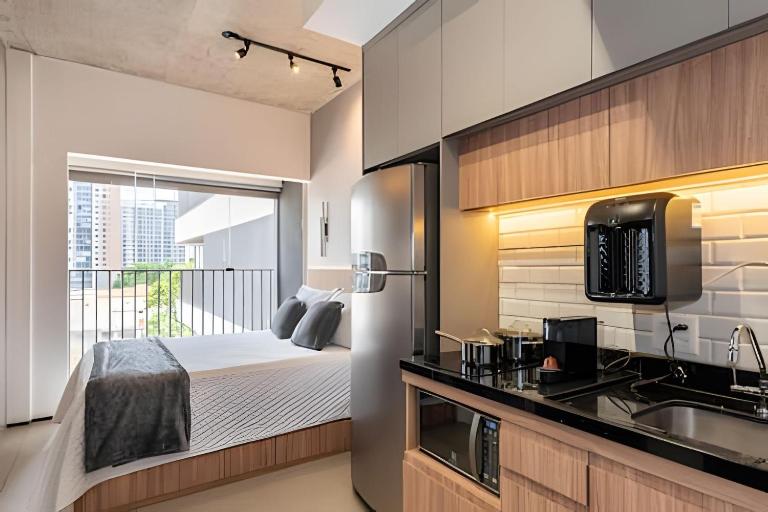 BHaus Vila Clementino On Loefgreen - Próximo ao Shopping Santa Cruz e Metrô - Acomoda 2 adultos e 1 criança - lf1 - Chambres d'hôtes São Paulo