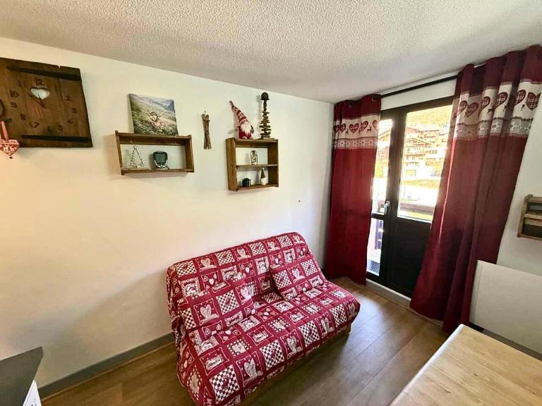 Résidence Sarvan - Studio pour 2 cuisine équipée et proche des pistes idéal couple MAE-6054 - B&B Les Ménuires