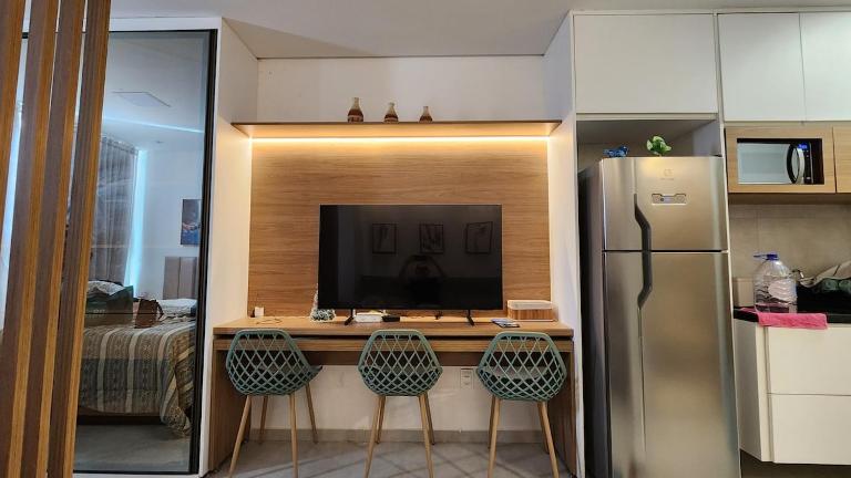 Studio Novo 3min a pé da praia de Carneiros - Chambres d'hôtes Tamandaré