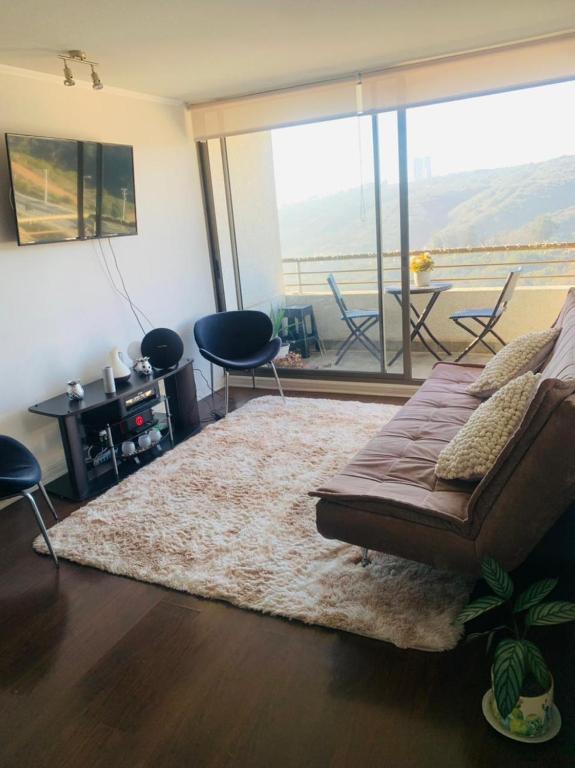 Depto Viña del Mar, cerca del mall marina arauco y playa, estacionamiento privado - B&B Viña del Mar