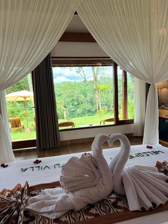 Wana Ayu Jelijih Villas - B&B Tampaksiring