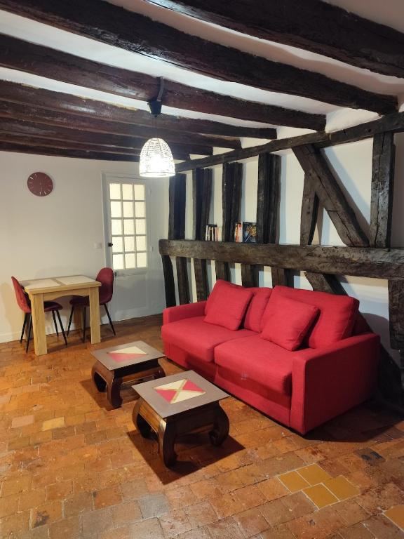 Le ptit logis aux Tomettes - Ferienwohnung La Loupe