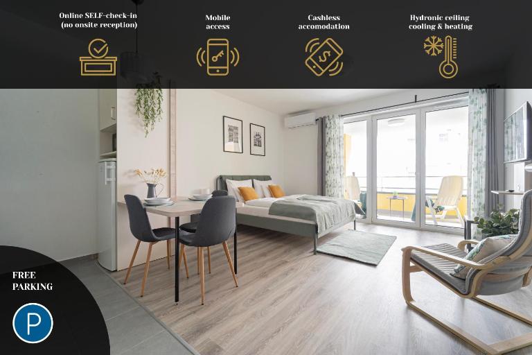 WestSide Garden Apartments by FirstHost - B&B Budapest