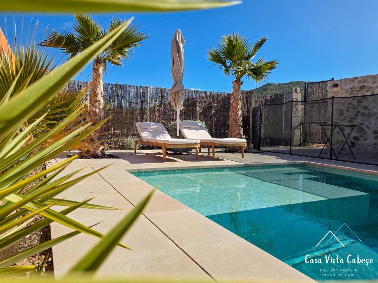 Casa Vista Cabeço - Luxury Mountain View Townhouse with Pool - B&B Pinoso