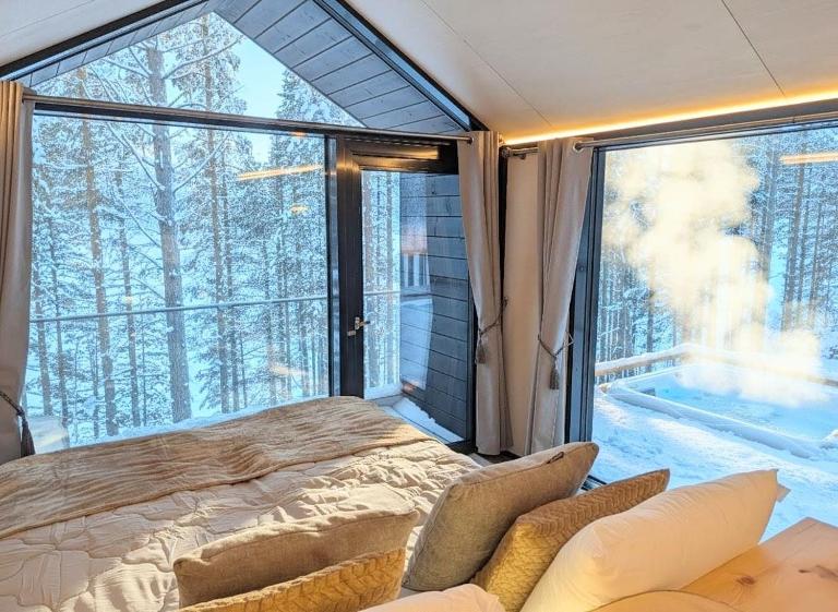 Hossaville Luxe West Lake Cabin II - Chambres d'hôtes Ruhtinaansalmi