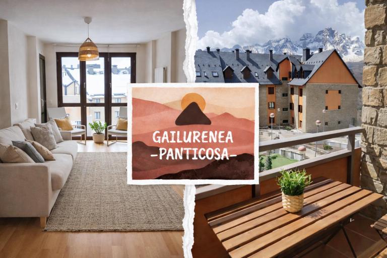 Gailurenea Panticosa I Piscina I Terraza I Wifi I Garaje I Pádel I Zonas verdes-parque - Ferienwohnung Panticosa
