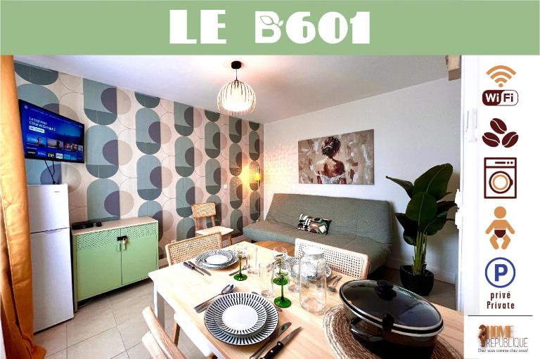 B601 Appartement avec une chambre et parking privé à St Georges sur Baulch - Chambres d'hôtes Saint-Georges-sur-Baulche