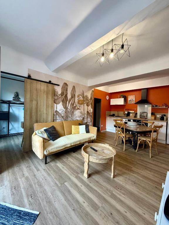 Sasha'blue-terrasse jardin-park-clim-piscine - B&B L'Isle-sur-la-Sorgue