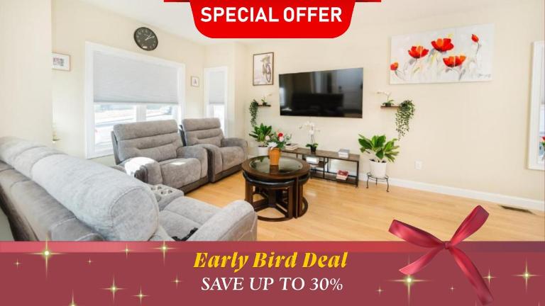 60-1 4BR Boston - Cozy New Apt near Franklin Park - Chambres d'hôtes Boston