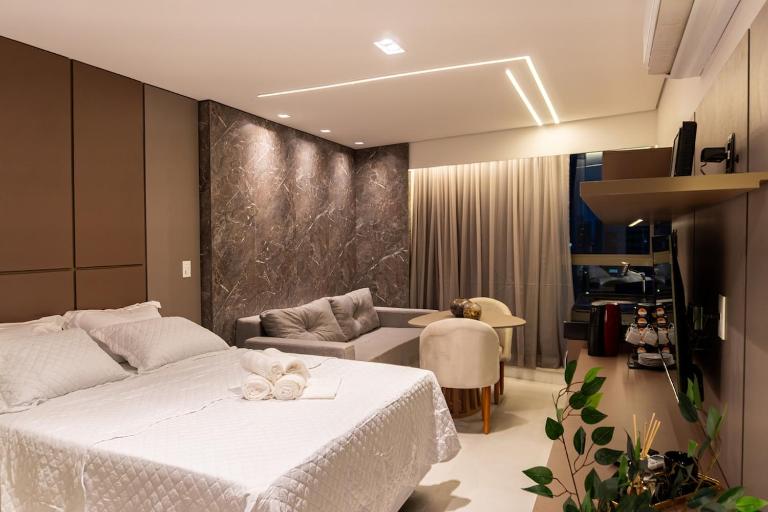 Flat de alto padrão em Boa Viagem - luxo e lazer em um só lugar! - Chambres d'hôtes Recife