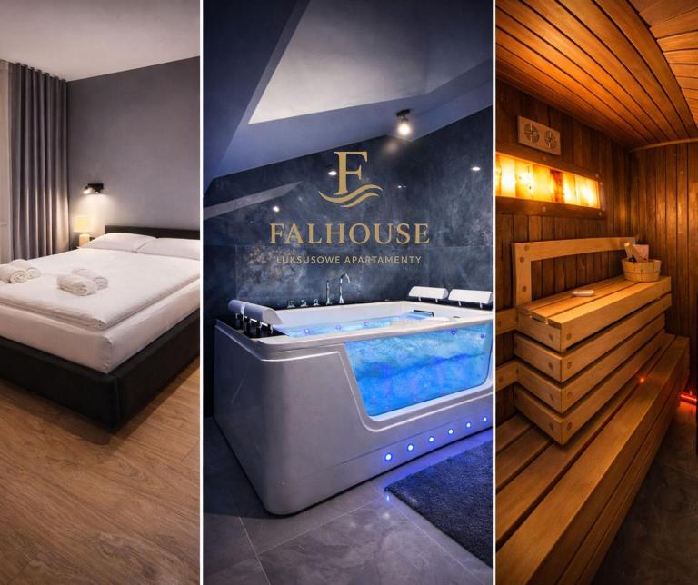 FalHouse- luksusowe apartamenty z jacuzzi & sauna - B&B Lesko