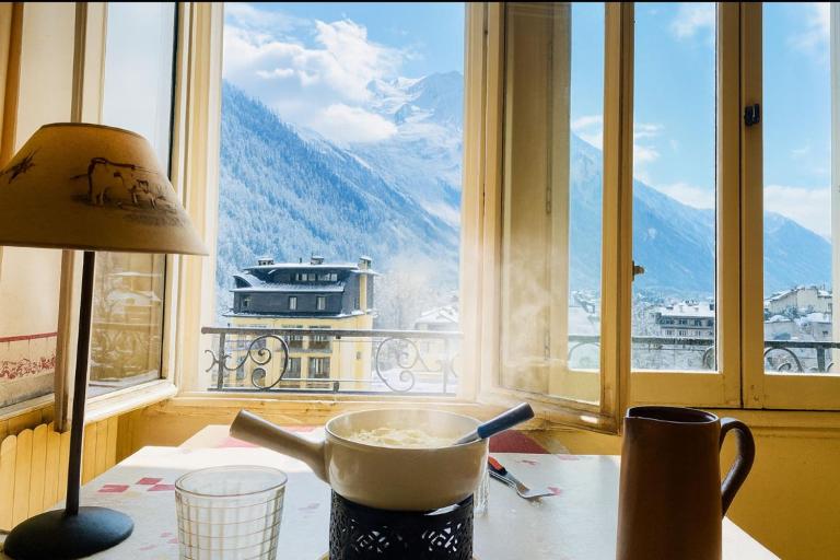 Alpine stay Mont Blanc view parking - Ferienwohnung Chamonix