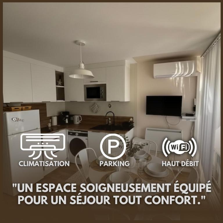 Superbe Appartement T2 climatisé - Bed and Breakfast Gruissan