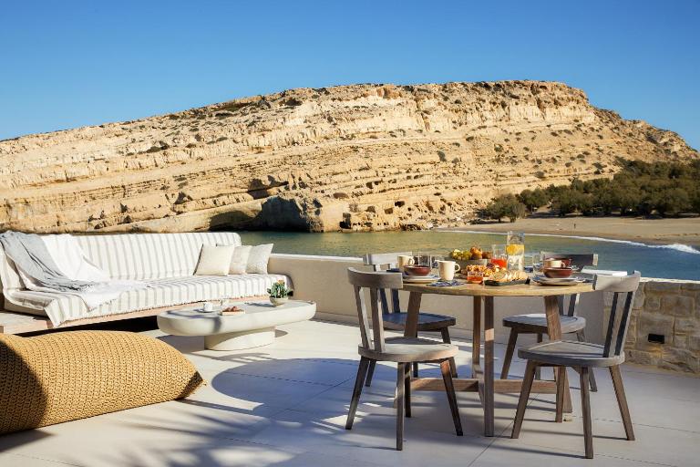 Secret Cave Villa - B&B Mátala