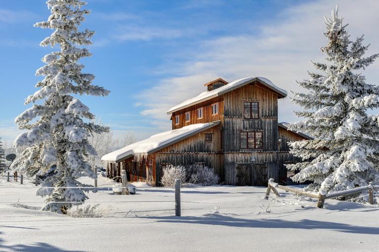 'The Barn at Dancing Deer Ranch' in Bedford - Ferienwohnung Thayne