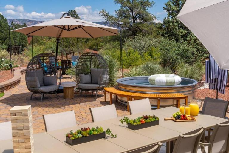 Modern Sedona Oasis | Pool/Hot Tub/Games & Views - B&B Sedona