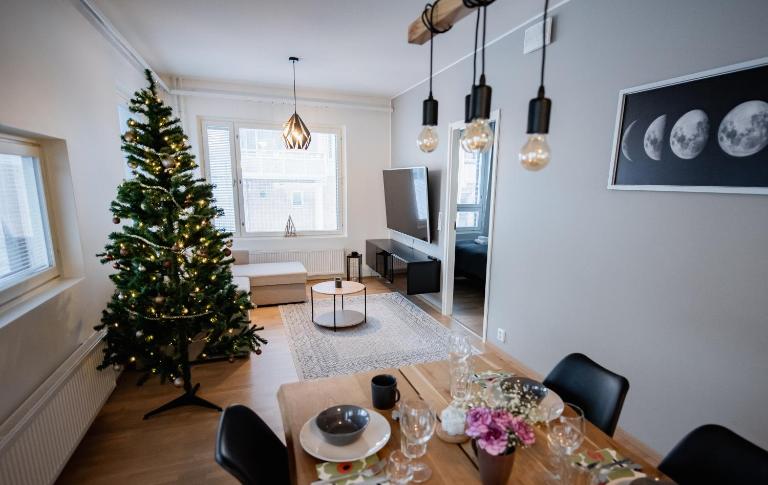 Suite - King Size Bed - Wifi - Private Sauna - B&B Rovaniemi